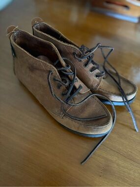 Women’s Vintage Eastland Brown Leather Chukka Ankle Boots